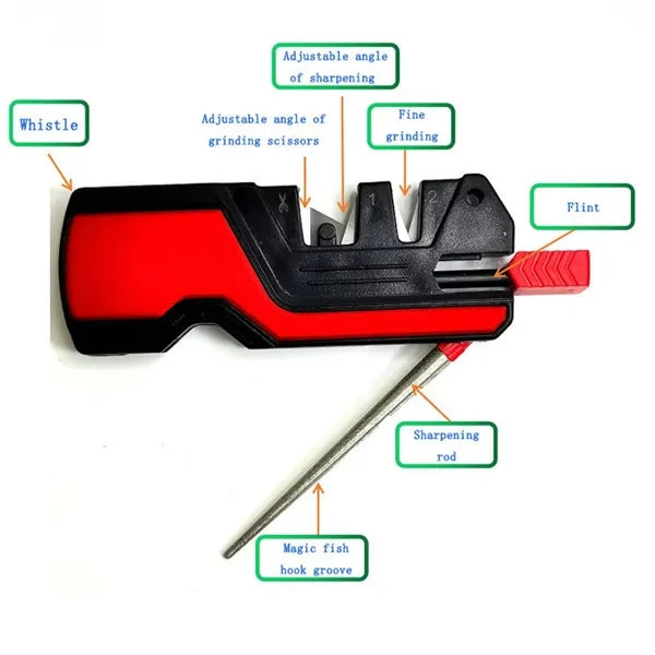 Portable Multifunction Knife Sharpener