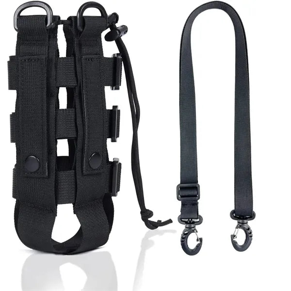 Adjustable Tactical Water Bottle Holder w/ Strap