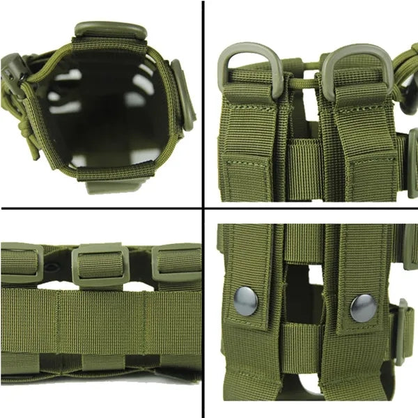 Adjustable Tactical Water Bottle Holder w/ Strap