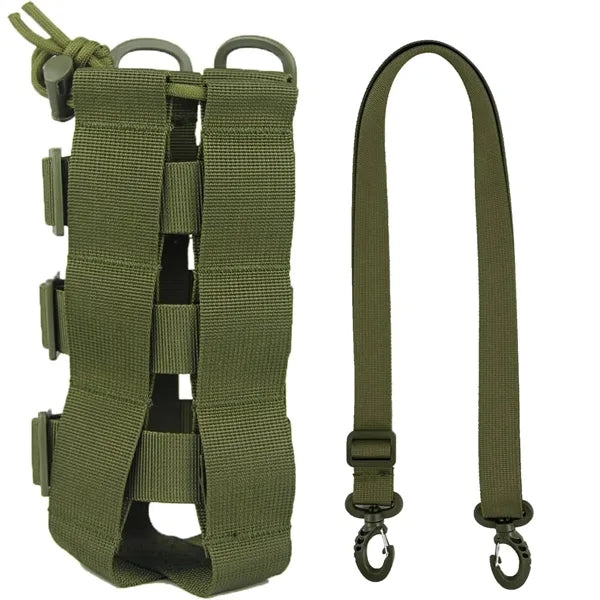 Adjustable Tactical Water Bottle Holder w/ Strap