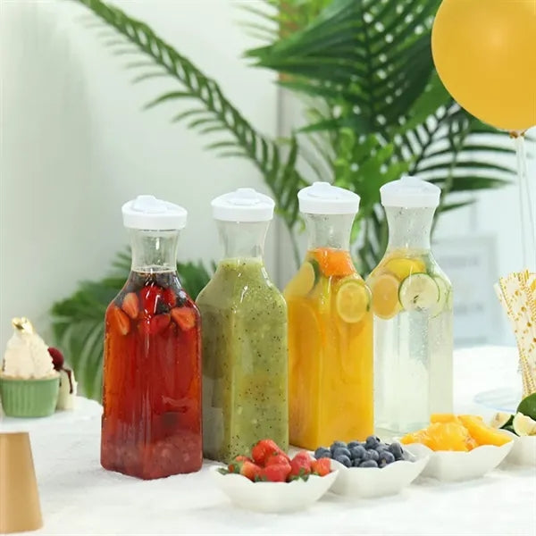 Clear Plastic Water Pitchers with Lids