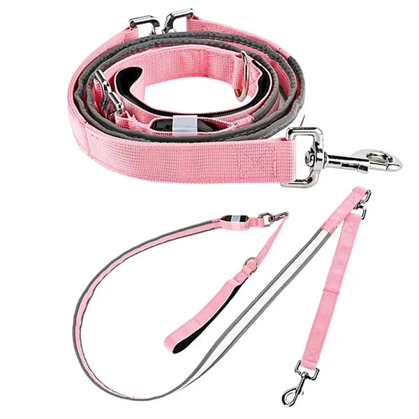 Glowing LED Pet Collar Leash