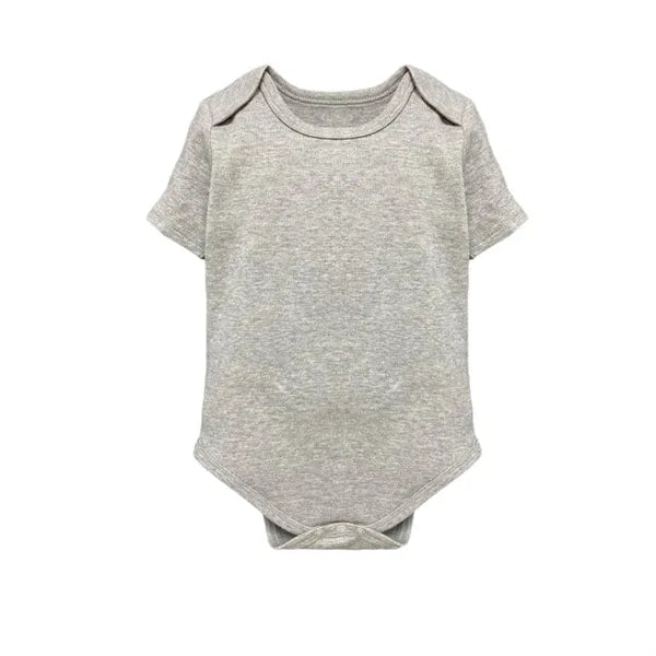 Cotton Baby Short-Sleeved Romper Bodysuit
