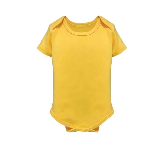 Cotton Baby Short-Sleeved Romper Bodysuit