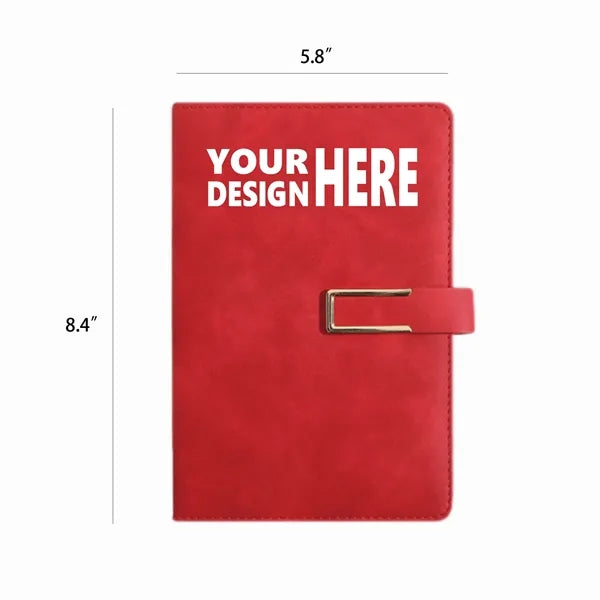 A5 Notebook with Magnetic Closure