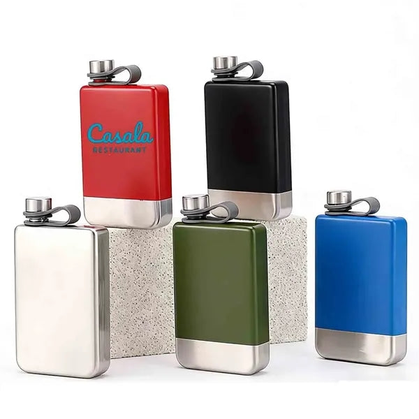 9oz Portable Stainless Steel Hip Flask