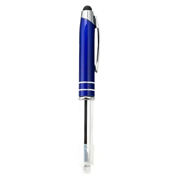 3 in 1 LED Metal Pen/Stylus Multi function