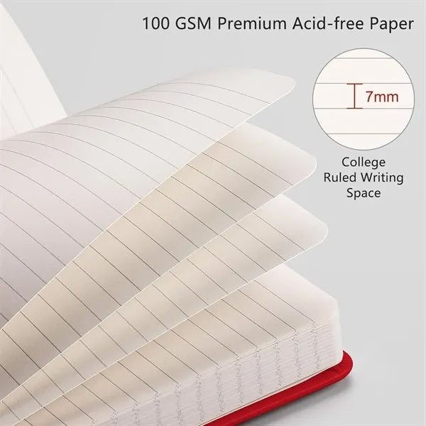 A5 Journal Notebook with 192 Numbered Pages