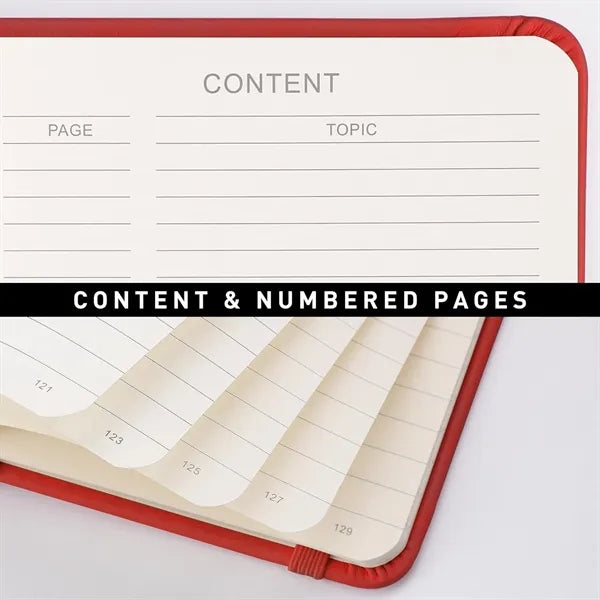 A5 Journal Notebook with 192 Numbered Pages