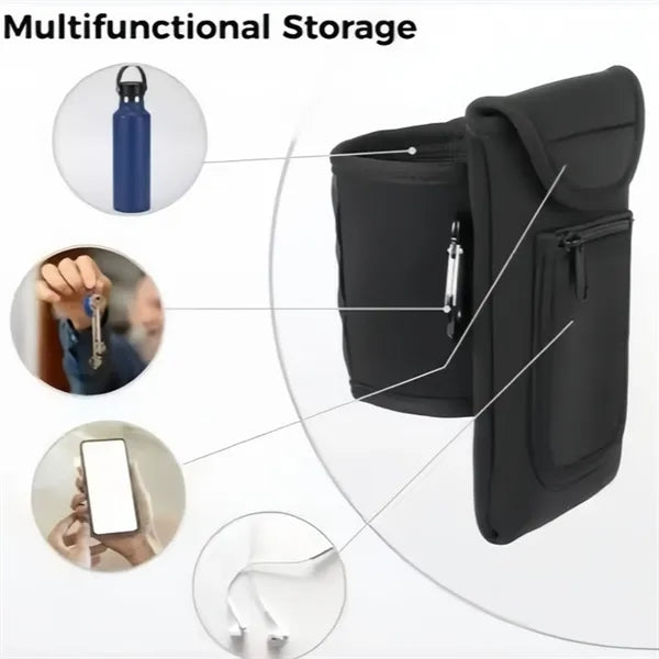 Magnetic Water Bottle Sleeve Pouch