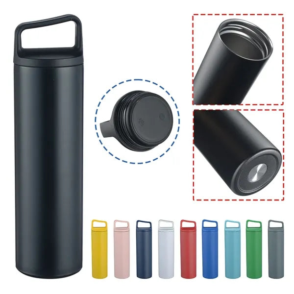 20oz Wide Mouth Double Wall Stainless Steel Water Bottle
