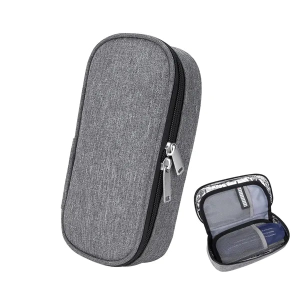Portable Insulin Cooler Travel Bag with Ice Pack