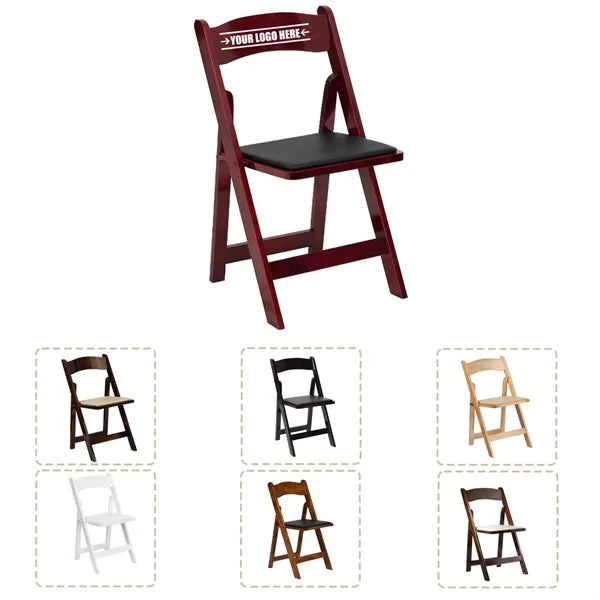 Folding Chairs with Padded Seat Heavy Duty Resistant