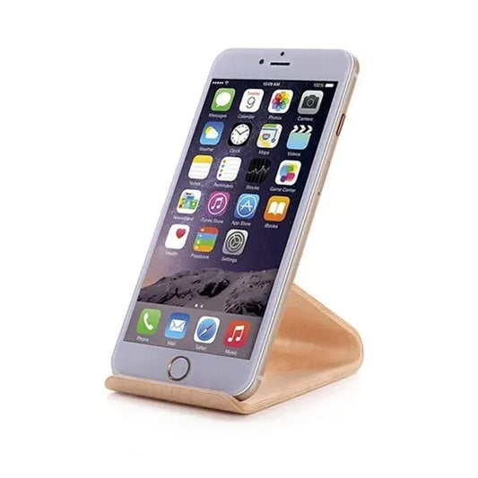 Bamboo Creative Phone Charging Holder