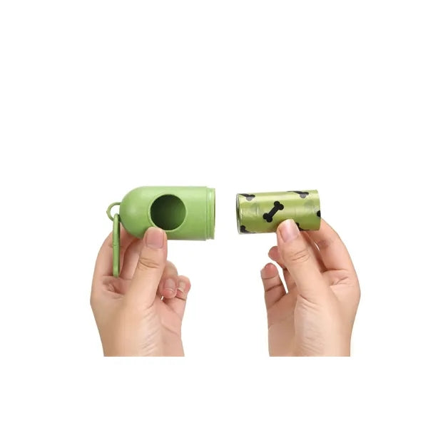Portable pet bone-shaped poop picker