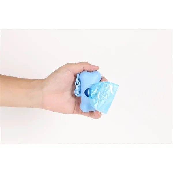 Portable pet bone-shaped poop picker