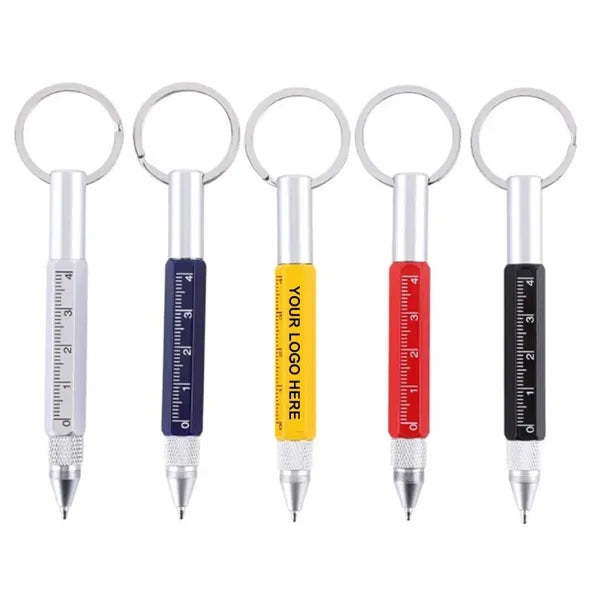 6-In-1 Metal Stylus Ballpoint Pen