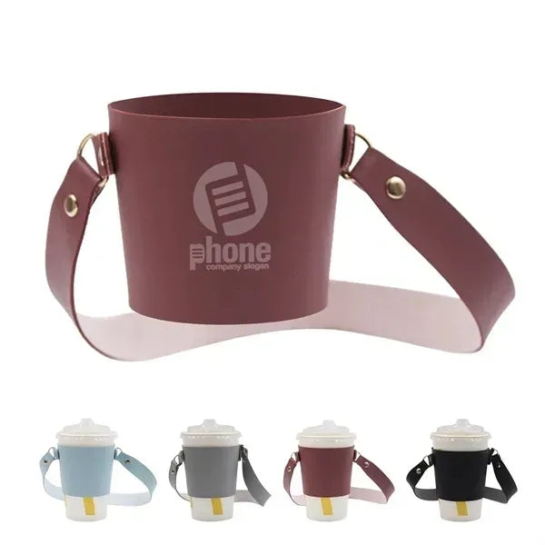 Leather Anti scald Water Bottle