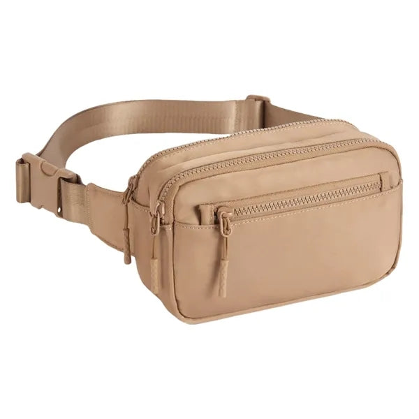 Nylon Multi-Compartment Waist Storage Bag