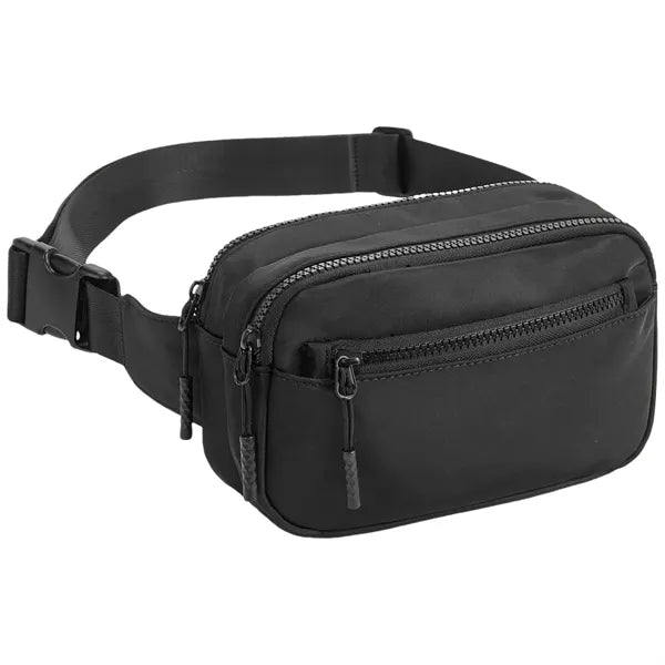 Nylon Multi-Compartment Waist Storage Bag