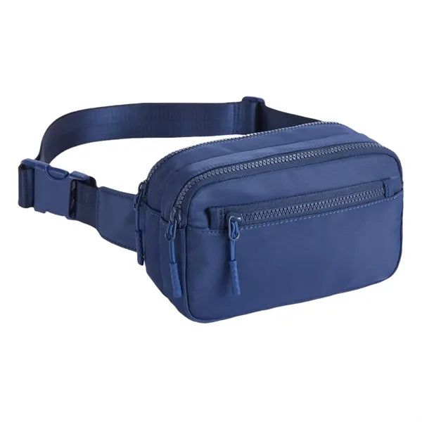 Nylon Multi-Compartment Waist Storage Bag