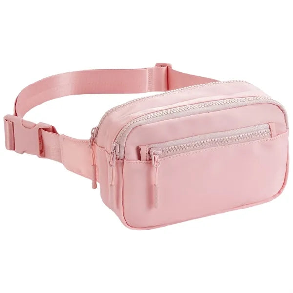 Nylon Multi-Compartment Waist Storage Bag