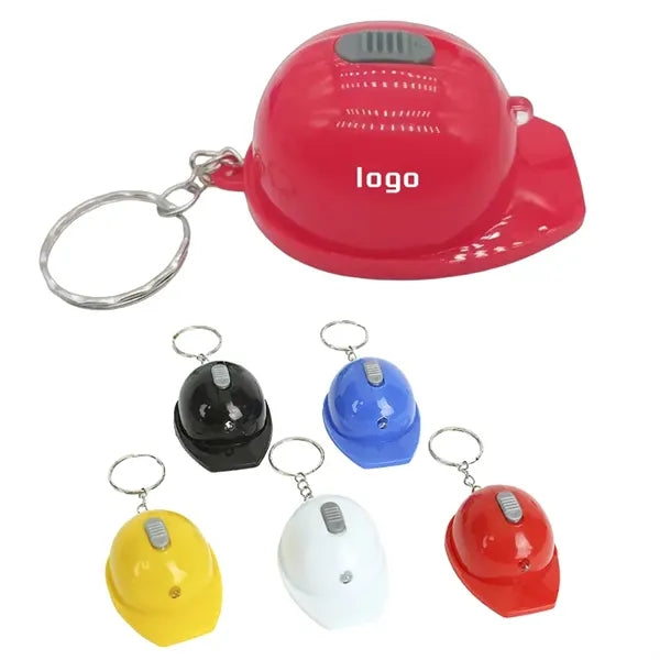 Helmet Shape Led Bottle Opener key chain