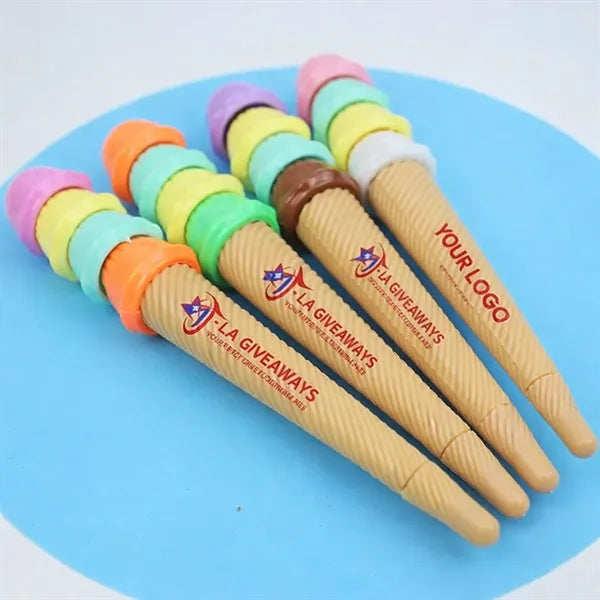 Logo Ice Cream Style Gel Pen Gift