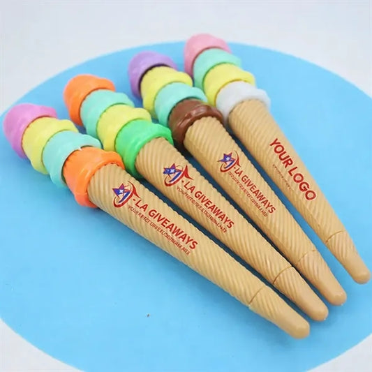 Logo Ice Cream Style Gel Pen Gift