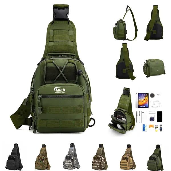 Compact Nylon Tactical Outdoor Chest Bag