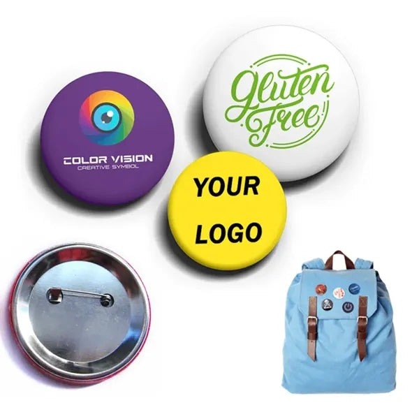 Full Color Pin Button Badge