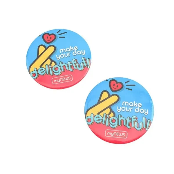 Full Color Pin Button Badge