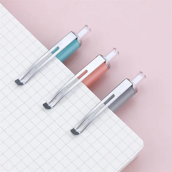 Retractable Soft Grip Gel Pen