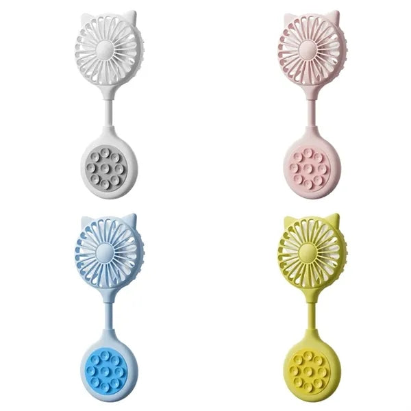 Suction Cup Mini Fan with Cat Ear