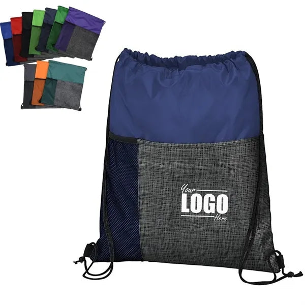 Etched Pocket Drawstring Sportpack