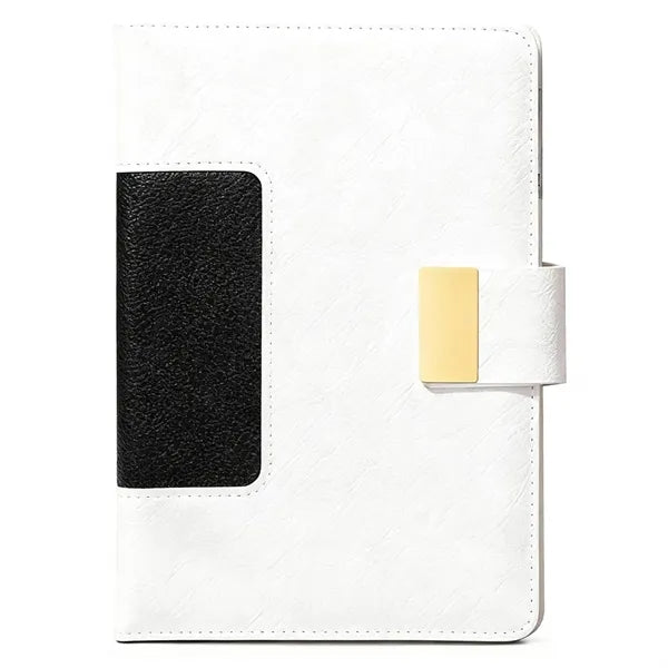 A5 PU Leather Magnetic Snap Notebook