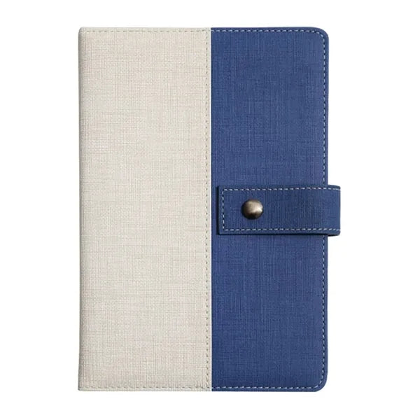 A5 PU Leather Magnetic Snap Notebook