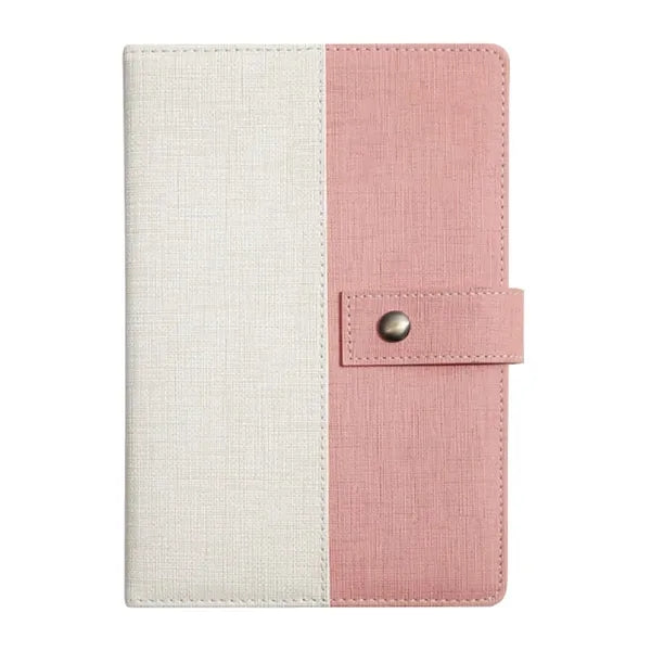 A5 PU Leather Magnetic Snap Notebook