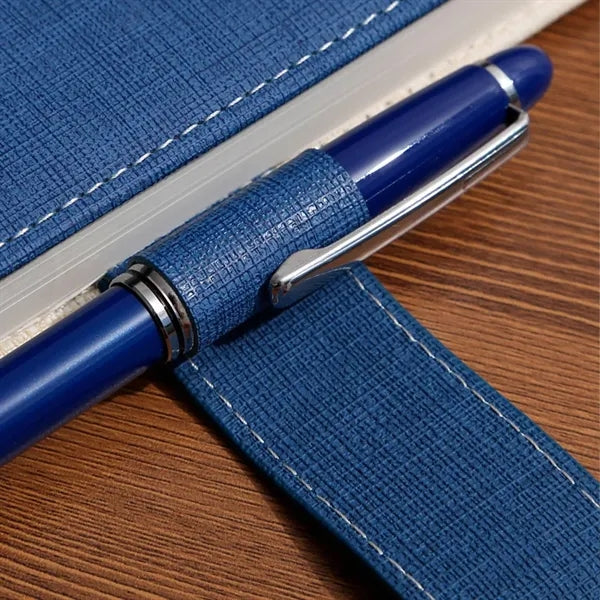 A5 PU Leather Magnetic Snap Notebook