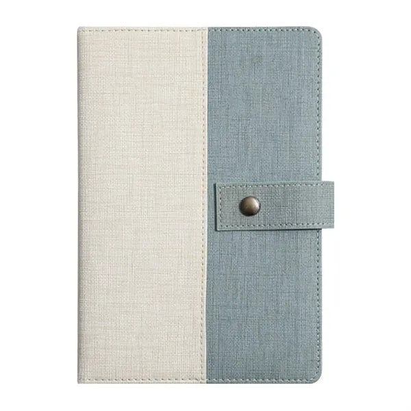 A5 PU Leather Magnetic Snap Notebook