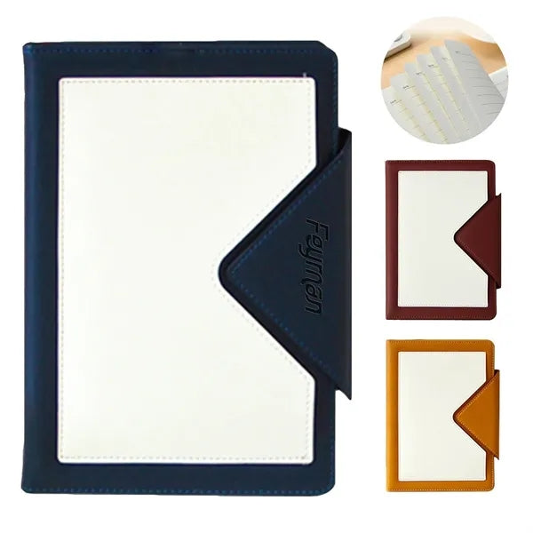 A5 Magnetic Buckle PU Leather Cover Notebook