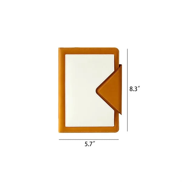 A5 Magnetic Buckle PU Leather Cover Notebook