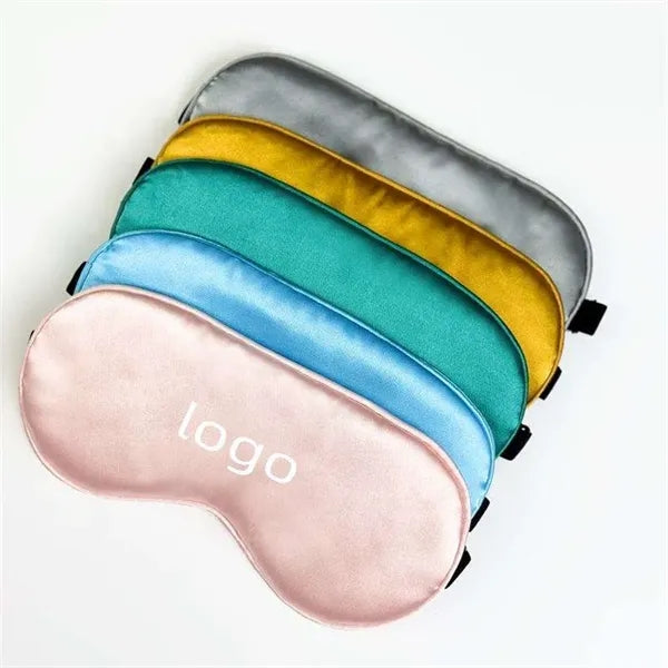Colorful Satin Silky Eye Mask Travel Sleep Mask