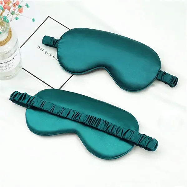 Colorful Satin Silky Eye Mask Travel Sleep Mask