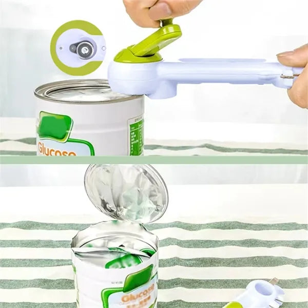 6 in 1 ABS Manual Can Opener