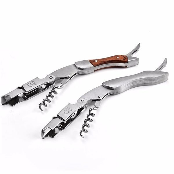 Professional Rosewood Handle Wine Bottle Opener