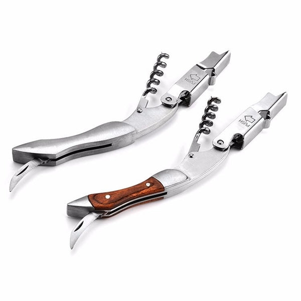 Professional Rosewood Handle Wine Bottle Opener