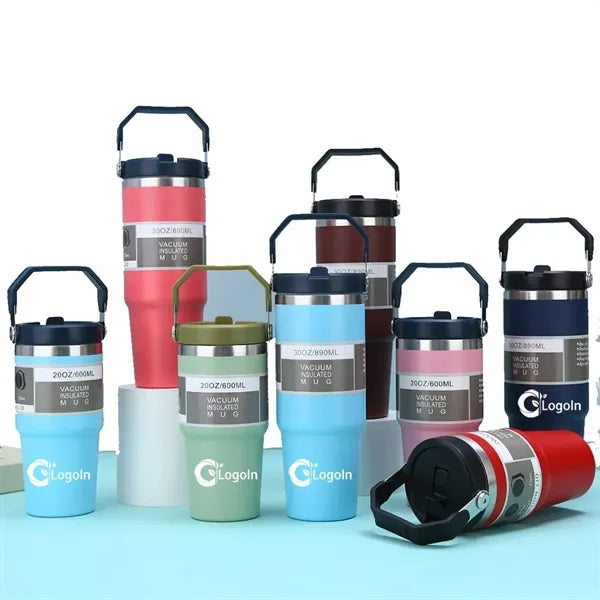30oz Stainless Steel Water Bottle Double Wall Insulated