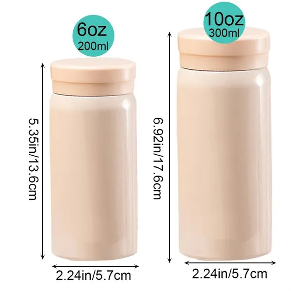 6oz 10 oz Small Insulated Water Bottle