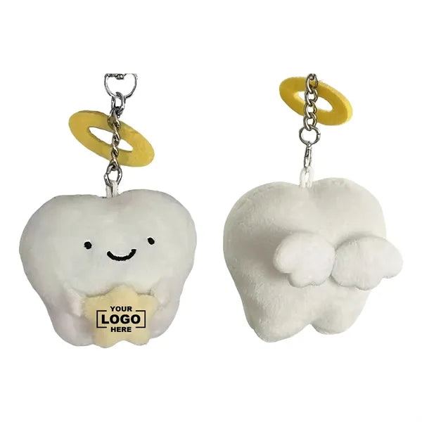 Tooth Angel Plush Keychain